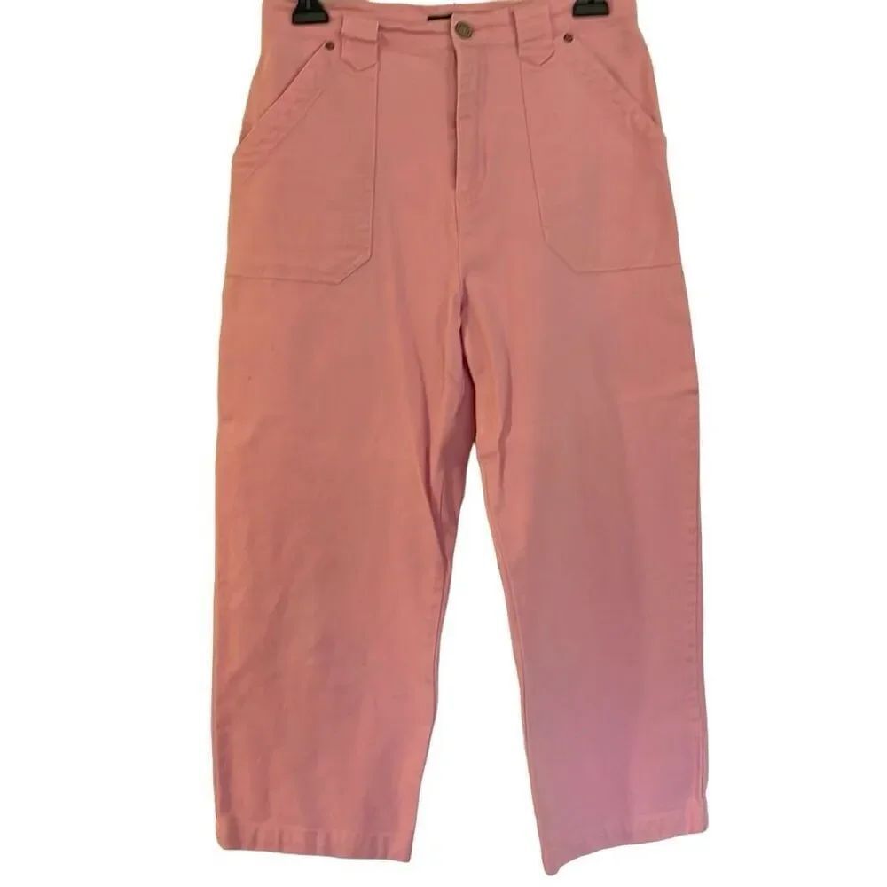For Joseph vintage pink high rise carpenter utility pant size 6